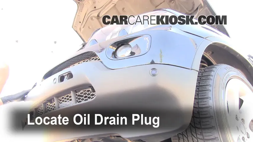 2006 BMW X5 4.4i 4.4L V8 Oil Change Oil and Oil Filter